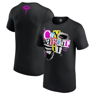 WWE Liv Morgan Cry About It T-Shirt - Schwarz - Herren Image