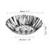 20pcs Cupcake Mold, Stainless Steel Mini Cupcake Cake Pans 3.1 x0.8inch - Silver