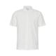 CASUAL FRIDAY CFAnton fil a fil Shirt Herren Kurzarmhemd Herrenhemd Hemd Button-Down-Kragen Unifarben Regular Fit, Größe:S, Farbe:Snow White (110602)