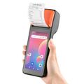 Bisofice POS machine Android 8.1 1D/2D Supermarket Scanner PDA Terminal Inch Touchs n 1D/2D Scanner PDA Communication 5.0 Inch Terminal Port WiFi Touchs n 58mm Handheld POS Receipt 8.1 1D/2D Scanner