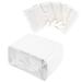 LXIANGN 125PCS Disposable Nail Art Table Towels Mat 13 X 17 Waterproof 3 Ply Nail Art Mat Paper Sheet Clean Pads Tattooing Table Mat Nail Table Cover Tattoo Supplies (White)