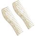 2 Pcs Combs Hair Jewls Detangling Comb for Curly Hair Hair Picks for Women Wide Tooth Comb for Curly Hair Hair Comb Curl Comb Comb Comb Plastic Women s