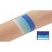 TOFOTL 6-Color Rainbow Strip Face Painting Water-based Color Matching Pigment Washable Human Body Rainbow Face Paint Set