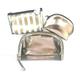 Victoria s Secret 3 in 1 Beauty Bag Set Clear Cosmetic Trio Makeup Train Case NWT