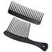 2 Pcs Combs Comb for Curls Woman Comb Detangler Comb Haircut Comb Large Knife Comb Wide Tooth Comb Resin Women s Woman