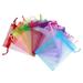 100Pcs Jewelry Drawstring Bags Fruits Nuts Candies Containers Organizer Bags ( )