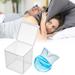 Anti-Snoring Tongue Retainer Snoring Solution Night Time Better Breathing Night Guard Aid for Bruxism and Stop Snoring