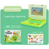Gasue Sensory Toys English Version Simulation Notebook Light Music Cartoon Computer Children s Enlightenment Early Education Toys Kid Gifts