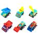 6 Pcs Toys Toy for Kids Pull Back Racing Cars Play Toy Car Power Control Car Mini Car Plastic Child