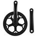 Folding Bike Crankset 48T Square Hole 170Mm Cnc Crankset Bicycle Crank Set Sprocket