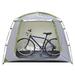 SAHOO Bike Tent Bike Tent Silver Outdoor Shed Bike Coated Polyester Bike Waterproof Outdoor Shed Silver Coated Polyester Shed Bike Tent Bike Shelter Tool Tent Silver Coated Polyester Bike Shelter