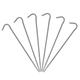 Walmeck Tent Peg Tent Tent Nails 6pcs/10pcs Tent Tent Bend Tent Stakes Tent Nails Outdoor Rookin â€“ 6 Pieces 6 Pieces / Stakes â€“ 6 Tent Outdoor Nails / 10 Pieces 10 Pieces Tent Pieces Tent Outdoor