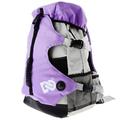 Aoanydony Roller Skates Backpack Sports Ice Skates Storage Bag Purple