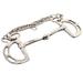 BE Bar H Equine Stainless Steel Broken Mouth Dring Kimberwick Snaffle Bit W/ Chain|Bits for Horses|Horse Bit |horse bits|snaffle bits for horses|horse bits and bridles