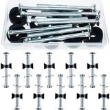 10 Pack Trampoline Accessories for Trampoline Poles Trampoline Spacers Trampoline Fixing Screws Suitable for Large Trampoline and Small Trampoline