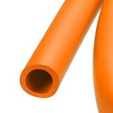 Foam Grip Tubing Handle Grips 28mm ID 38mm OD 5ft Orange for Utensils Fitness Tools Handle Support