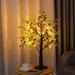 Jacenvly Tree Lights Led Indoor Window Room Bedside Table Home Decoration Lights Christmas Party Scene Decoration Luminous Tree Led Lights for Bedroom Clearance Items Powered