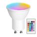 YLHHOME Smart Light Bulbs E14 E26/E27 GU10 MR16 Colour Changing LED Light Bulbs with Remote 10 Pack