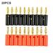 High Quality 4mm Banana Plug Male Connector Gold Audio Speaker Wire Cables