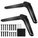 2 Pcs Tv Base Bracket Tvs Tv Desk Stand Tv Mount Bracket Tv Mount No Stud Smart TV Base Stand Tv Stand Mount