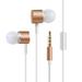 GBSELL Headset Clearance In-Ear Heavy Bass Universal Stereo Sound Crystal Line Sports Earplugs