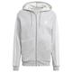 adidas - 3-Stripes FL Full Zip Hoodie - Hoodie size L, grey