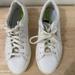 Adidas Shoes | Adidas Sleek Sneakers In Color White & Off White, Size Us 5 | Color: White | Size: 5