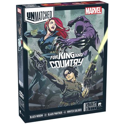 Spiel IELLO "Unmatched Marvel: King and Country" Spiele bunt Kinder Strategiespiele