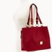 Dooney & Bourke Bags | Dooney Pebble Grain Large Zip Barlow In Wine-New! Free Rdif Wallet -Limited Sale | Color: Red | Size: Os