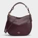 Coach Bags | Coach Polished Pebble Leather Sutton Hobo Bag In Oxblood | Color: Purple/Red | Size: Os