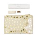 Kate Spade Office | Kate Spade Flamingo Dot Pencil Pouch | Color: Gold | Size: Os