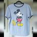 Disney Tops | Disney’s Classic Mickey Mouse Gray Short Sleeve Tshirt Walt Disney World Sz M | Color: Gray | Size: M