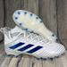 Adidas Shoes | Adidas Freak Ultra 20 White/Blue/Grey Primeknit Football Cleat Mens 13 Fx1298 | Color: Gray/White | Size: 13