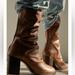 Free People Shoes | Free People Elle Block Heel Boot | Color: Brown/Tan | Size: Various