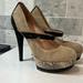 Jessica Simpson Shoes | High Heels - Leather And Suede | Color: Tan | Size: 6.5