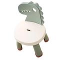 Homoyoyo Children's Chair Chairs for Kids Small Chair for Kid Plastic Toddler Chair Kids Chair Kids Stool Dinosaur Chair for Kids Party Chair Plastic Chair with Backrest Floor Mat PVC Baby