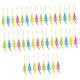 Gatuida 40 Pcs Little Crocodile Toothbrush Baby Teeth Clean Tool Kids Oral Care Tools Crocodile Toothbrushes Toddler Training Baby Toothbrush Baby Tools Manual Small Animals Pbt Child