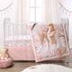 The Peanutshell Crib Bedding Set for Baby Girls, Fairytale Forest, 3 Piece Set