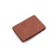 TABKER Purse Ultra Thin Mini Wallet Small Wallet Business PU Leather Magic Wallets Coin Purse Credit Card Holder Wallets (Color : Brown)