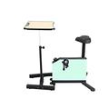 TABKER Exercise Bike Exercise Bike Free Installation Of Magnetic Control Exercise Bicycle Office Home Spinning Bike Silent Indoor Workout Bike (Color : Light green)