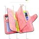 TABKER Purse Women Wallets Fashion Lady Wristlet Handbags Long Money Bag Zipper Coin Purse Cards ID Holder Clutch Woman Wallet Burse Notecase (Color : Pink)