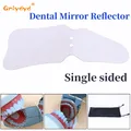 Miroir buccal dentaire simple face en acier inoxydable réflecteur de photographie buccale 1PC
