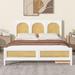 Bayou Breeze Arrik Platform Storage Bed w/ 2 Drawers Wood in White | 45.7 H x 63 W x 85.4 D in | Wayfair 06307CC1DE6044EF97936AC9B5D3CE11