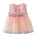 Summer New Floral Embroidery Sleeveless Fashion Sweet Girl Mesh Stitching Princess First Dresses for Girls 7-16 Toddler Girls Skirt Girl Kids Dresses Girls Bridesmaid Dresses Girls Junior Dresses