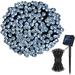 Solar String Lights Outdoor 200 LED 72FT Solar Powered Lights with 8 Lighting Modes Waterproof Outdoor Lighting Decoration for Garden Patio Balcony Xmas Wedding Party Decoration