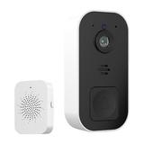 Cuoff Room Decor Ring Doorbell Wireless Smart Video Doorbell WiFi Door Bell APP Video Intercom Security Monitor Camera Home Security Door Phone