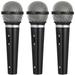 3 Pcs Children Props Microphone The Gift Toy Microphone Plastic Mics Fake Microphone for Decor Child Toddler