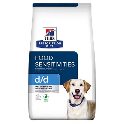 4kg Hill's Prescription Diet d/d Food Sensitivities mit Ente & Reis Hundefutter trocken