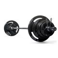 Marcy Cast Iron Barbell Olympic Weight Set - 140kg