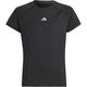 ADIDAS Kinder Shirt Kids, Größe 128 in Schwarz